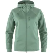 Fjällräven Abisko Grid Full Zip Fleece Vert M Femme