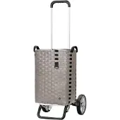 Andersen Shopper Cabas ' Silja ' gris / noir / argent