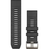 Garmin Quickfit 26 Mm Silicone Strap Noir