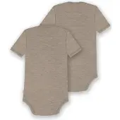 Normani Barboteuse / body 'Tauranga' beige / crème / vert / blanc