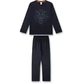 Sanetta Pyjama 'Tiger' bleu foncé / gris