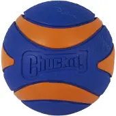 Chuckit! Chuckit Balle Couinante En Caoutchouc Pour Chien - Jouet Rebond Élevé Pour Lanceur D Eau Et Terre - Xl