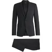 BOSS Costume Slim deux pièces en laine stretch