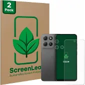 ScreenLeaf Film de protection d'écran, Protection d'écran Écologique, Clear, Anti-Rayures (Motorola Moto C), Téléphone portable : film de protection, Transparent