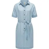 Ragwear Robe-chemise 'Rozyna' bleu clair