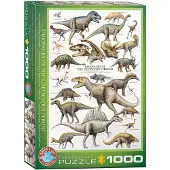 Eurographics Puzzle Le monde des dinosaures : craie 1000 pièces