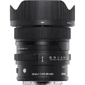 Sigma Objectif hybride 24mm f/2 DG DN Contemporary Noir pour Sony FE