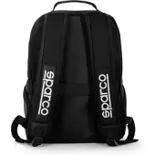 Sparco 016440NRNR Sac à dos de scène, poche arrière ergonomique en PC, noir