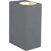 Globo Außenleuchte Wandlampe Veronika Anthrazit IP44 max. 2 x 35W GU10 Up&Down