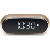 Lexon Radio-réveil LCD Minut Or