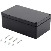 TRU COMPONENTS Boîtier en plastique KST (Boîtier), Accessoires électroniques + boîtier, Gris