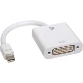 V7 - Adaptateur vidéo - Mini DisplayPort mâle pour DVI-D femelle - blanc