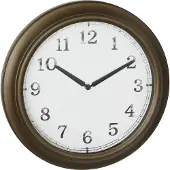 TFA-Dostmann TFA 60.3066.53 Horloge murale en métal pour l'extérieur