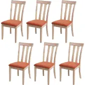 Mendler Chaise de salle à manger -G46 (lot de 6)