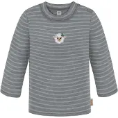 Normani T-Shirt 'Taupo' gris / gris clair / rose / noir / blanc