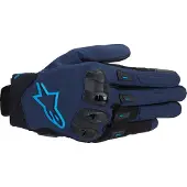 Alpinestars SP X 3 Dark Blue Blithe Blue Motorcycle Gloves Taille 2XL