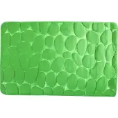MSV Tapis de bain Microfibre PEBBLE 50x80cm Basil