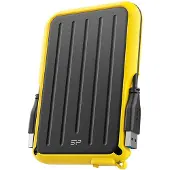 Silicon Power A66 disque dur externe 2 To Noir, Jaune