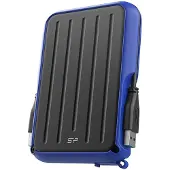 Silicon Power A66 disque dur externe 4000 Go Noir, Bleu