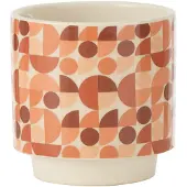 J-Line Cachepot trivial ceramique mix small