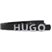 HUGO Ceinture 'Zula' noir / argent