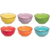 Studio Tavola Schüssel Ø12cm uni 6 Stück assortiert