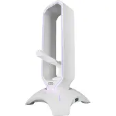 Mars Gaming Support pour casque de jeu MHHPROW RGB USB 3.0 blanc