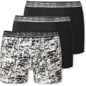 Schiesser Sous-vêtements noir / blanc