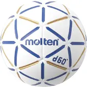 Molten Balle 'D60' bleu foncé / moutarde / blanc