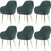 MCW Chaise de salle à manger -F18 (lot de 6)