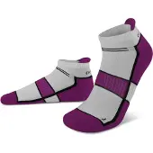 Normani Chaussettes de sport violet / noir / blanc