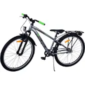 Volare Vélo enfant Cross - Garçons - 26 pouces - Gris foncé - 3 vitesses