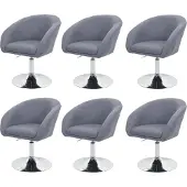 Mendler Chaise de salle à manger -F19 (lot de 6)