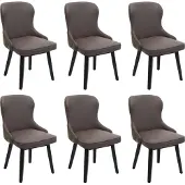 Mendler Chaise de salle à manger -M60 (lot de 6)