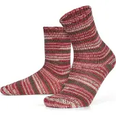 Normani Chaussettes beige / marron / rose