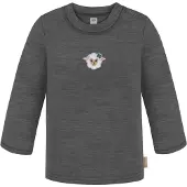 Normani T-Shirt 'Taupo' anthracite / gris clair / mauve / blanc