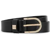 BOSS Ceinture or / noir