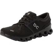 ON Chaussure de course 'CloudX 4' gris clair / noir