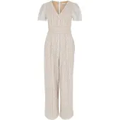 Apricot Combinaison beige / blanc