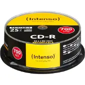 Intenso CD-R - Pour CD-R - 700Mo - 25 pièces -
