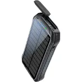 Boompods PNSBLK Neutron Solar Powerbank 10.000mAh schwarz
