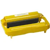 Zebra Cartouche transfert thermique cire/résine Imprimante d'étiquettes Original Noir (6pcs) (11 cm, Noir, Noir)