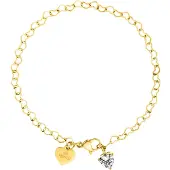 Purelei Bracelet 'Endless Love' or / transparent