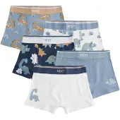 Next Sous-vêtements bleu-gris / bleu foncé / cappuccino / blanc
