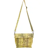 NAEMI Sac à bandoulière jaune / anthracite