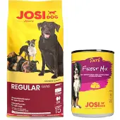 JosiDog Nourriture sèche - - JosiDog Regular - Sans Gluten - 80% Protéines Animales - Chiens Adultes