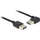 DeLOCK Câble de données USB-A vers USB-A coudé