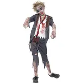 Smiffys Déguisement - Écolier zombie - - 10-12 ans (140-152) - Costumes