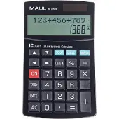 MAUL Calculatrice de poche MTL600 noire (Fonctionnement sur piles)