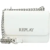 Replay Sac à bandoulière argent / blanc